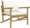 vidaXL - Tuinstoelen - 2 - st - met - crèmewitte - kussens - bamboe