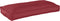 vidaXL - Ligbedkussen - voor - Zitting/Rugleuning - Wijnrood - 120x60x12 - cm - Oxford - Stof