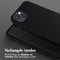 Selencia Hoesje Geschikt voor iPhone 15 Hoesje Met Koord - Selencia Siliconen hoesje met afneembaar koord - Zwart