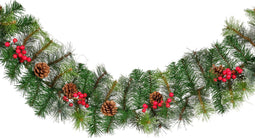 Everlands Ipswich guirlande slinger groen - 270x30 cm