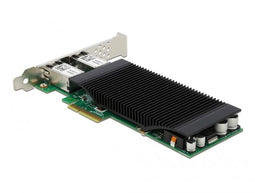 Delock PCI Express x4 - Netwerkadapter - 2 x RJ45 Gigabit LAN PoE+ i350