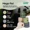 Bamboi Toiletpapier - Bamboe Wc Papier (3-laags) - 48 Maxi rollen - 400 vellen per rol - 100% FSC® Gecertificeerde Bamboe