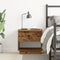 vidaXL - Nachtkastje - Oud - Hout - 45x34x44 - cm - Engineered - Wood