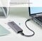 Startech.com M2-USB-C-NVME-SATA - Externe M.2 Behuizing - USB 3.1 Gen 2 10Gbps - Grijs