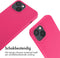 iMoshion Hoesje Geschikt voor iPhone 14 Hoesje Met Koord - iMoshion Siliconen hoesje met koord - Roze