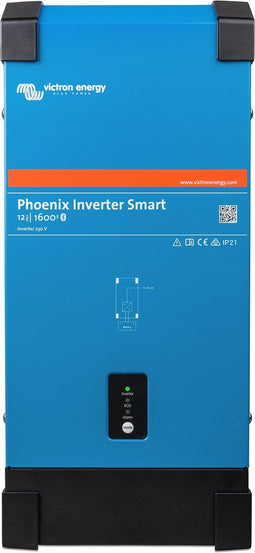 Victron Phoenix 12/1600 Smart - Omvormer - Zuivere sinus output Bluetooth - Blauw
