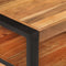 vidaXL - Salontafel - 120x55x40 - cm - massief - acaciahout