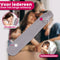 Aerend warmtekussen - Extra lange warmwaterkruik 2,5 liter - Fleece hoes