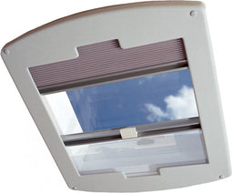 Remitop Vario 2 - Dakluik 40x40 met Slinger - Vliegenhor en Verduistering - Grijswit