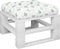 vidaXL - Palletkussen - bladpatroon - 60x60x12 - cm - stof