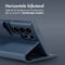 Accezz Samsung Galaxy S24 Ultra - Leather Bookcase 2-in-1 - Magnetische Ring - Nightfall Blue
