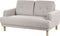 TUVE - Tweezitsbank - Taupe - Polyester