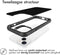 iMoshion Hoesje Geschikt voor iPhone 13 Hoesje Shockproof - iMoshion Rugged Hybrid Carbon Case - Zwart