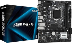 ASRock H410M-H/M.2 SE - Micro ATX Moederbord - Intel LGA 1200 - 64 GB DDR4 (2 DIMM)
