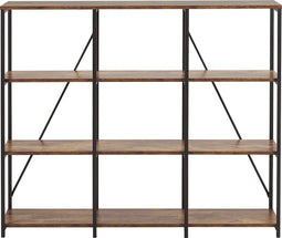 RHODE - Boekenkast - Donkere houtkleur - Vezelplaat