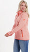 VEST LAURIE GEBREID DAMES - CORAL - 44