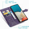 iMoshion Hoesje Geschikt voor Samsung Galaxy A53 Hoesje Met Pasjeshouder - iMoshion Mandala Bookcase - Paars
