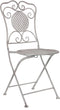Mica Decorations Provence Inklapbare Bistrostoel - L53 x B40,5 x H90,5 cm - Wit