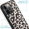 iMoshion Hoesje Geschikt voor iPhone 13 Pro Hoesje Siliconen - iMoshion Design hoesje - Zwart / Leopard