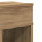 vidaXL - Nachtkastjes - 2 - st - met - lade - 25x31x66 - cm - artisanaal - eikenkleurig