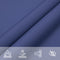vidaXL - Zonnescherm - rechthoekig - 3,5x5 - m - oxford - stof - blauw