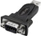 2Direct AU0002F - USB-A 2.0 naar RS232 Adapter - 80 cm kabel - Zwart
