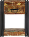 vidaXL - Nachtkastje - 40x35x50 - cm - Massief - Hout - Gerecycled