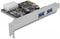 Delock PCI Express Card - 2 x USB 3.0 - SuperSpeed 5 Gbps (2 stuks)
