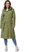 Happy Rainy Days Rome - Lange Regenjas Dames - Waterdicht 10000 mm - Kleur Hot Sauce