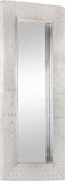 vidaXL - Spiegel - luchtvaartstijl - 110x50 - cm - metaal