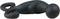 EasyToys - Prostaat Massager - Prostaat Dildo met Handvat - Gebogen - Buttplug - Anal Plug - Sex Toys voor Vrouwen en Mannen - Seksspeeltjes - Dildo Mannen Anaal - Zwart