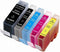 SecondLife - Multipack Canon 520 Black & 521 Serie