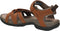 Teva W TIRRA LEATHER - Wandelsandalen - Klittenbandsluiting - Rust