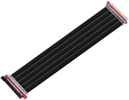 Silverstone RC04B-400 - Riser cable - High-quality ribbon cable - Zwart