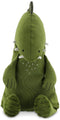 Trixie Knuffel - Mr. Dino - Dieren Pluche - Dinosaurus - Eerste knuffel voor Baby - 100% biologisch katoen - Groot