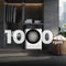 Cecotec Bolero DressCode 6150 - Wasmachine Voorlader 6 kg 1000 RPM - Engels Display Wit