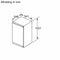BOSCH KIR31NSE0 - Inbouwkoelkast - 165 liter - 102 cm hoog