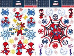 Raamsticker.plastic spiderman l12cm