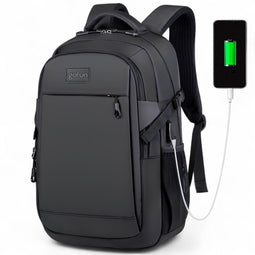 Gofun Rugzak - 35L - Waterdicht - Anti-diefstal - USB-aansluiting - Zwart