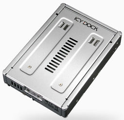 Icy Dock MB982IP-1S-1 - Casemodding - 2,5" naar 3,5" SAS schijfadapter - Zilver