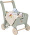 Little Dutch - Houten Winkelwagen - Ruime opbergplek - Groen