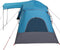 vidaXL - Familietent - met - Ramen - Dome - Blauw - 4-Persoons - Waterdicht