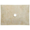 vidaXL - Gootsteen - 50x35x12 - cm - marmer - crème
