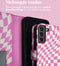 iMoshion Hoesje Geschikt voor Samsung Galaxy S21 Hoesje Met Pasjeshouder - iMoshion Design Bookcase smartphone - Roze / Retro Pink
