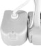 vidaXL - Watertank - draagbaar - met - adapter - 24 - L - grijs