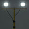 vidaXL Spotlight met statief LED 2x10 W koudwit