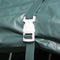 vidaXL - Veetent - verwijderbaar - 550 - g/m² - 3,3x3,2 - m - PVC - donkergroen