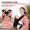 Vulpes Goods® BabyCare - Luxe Draagzak - Ergonomisch tot 20 kg - Zwart