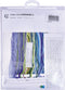 Thea Gouverneur - Borduurpakket met telpatroon - 1052 - Voorgesorteerde DMC Garens - Duinen - Linnen - 20 cm x 33 cm - DIY Kit