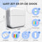 Mini Printer - Draadloze Fotoprinter - Inktloos met App - Wit en Groen